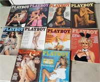 Playboy Magazines, 1978, 10 issues