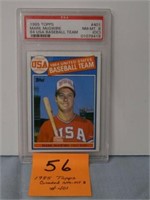 Mark McGwire 1985 Topps #401 PSA NM-MT 8