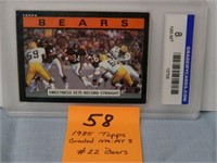 Bears w/ Payton 1985 Topps #22 NM-MT 8