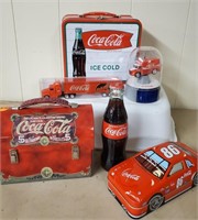 Coca Cola Collectibles, lunch box (2), Toy Truck