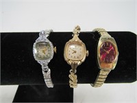 BULOVA & SEIKO LADIES WATCHES