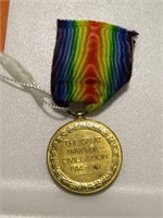 PTE HARRY CARLEY WWI VICTORY MEDAL