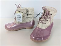 Pink Rubber Boots (Size: 3, Girls)