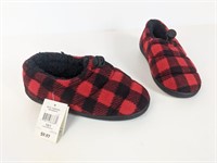 Plaid Slippers (Size: 13/1, Boys)