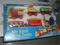 CHILD'S MY FIRST CIRCUS TRAIN