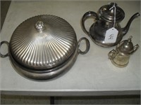 COLLECTION OF SILVERPLATE