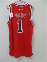 CHICAGO BULLS ROSE JERSEY-STAINED