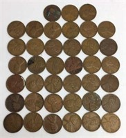 39 Lincoln Wheat Pennies