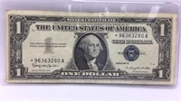 1957B One Dollar Silver Certificate Star Note
