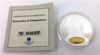 John Hancock Declaration of Independence Coin