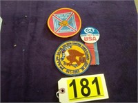Patches and Colt Pin