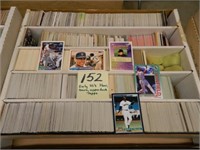 Storage Box w/ Early 90's Fleer, Score, Topps &