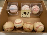 7 Baseballs - Incl. 1 Babe Ruth Comm., 1994 World-