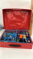 48 Car Case -loaded with Hot wheels, Match box,