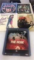 Lot of 5 laser discs - The Rose Hitchcock’s Psyco