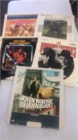 Lot of 5 laser discs - Brannigan John Wayne Death