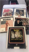 Lot of 5 laser discs - Tootsie The right stuff