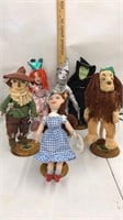 13” tall Wizard of Oz set -by the Cuddle Factory