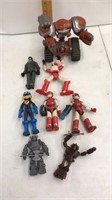 Misc lot of Robot figures & accessories