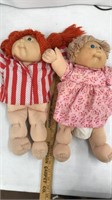 2 Cabbage Patch dolls