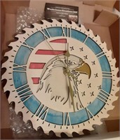 New Handmade Laser Colored Eagle