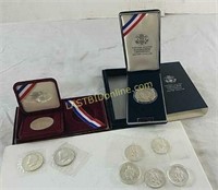 Silver Commemorative Dollars & Silver Halfs