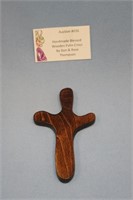Handmade Blessed Wooden Palm Cross