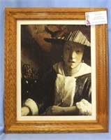Vermeer Print from Father Paul's Collection