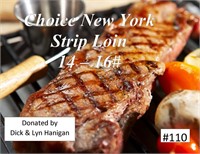 New York Strip Loin 14 - 16 #s