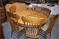 round table with 6 chairs