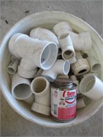 Bucket full of Pipe Fittings - Pick up only