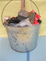 Galvanized Bucket with Treasures