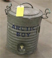 Vintage Arctic Bay Plastic Lined 5-Gal Cooler