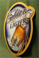 Michelob Golden Sign, Approx 29"x23"