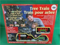 Christmas Tree train set