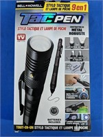 NEW TacPen 9-in-1 tactical pen and flashlight
•