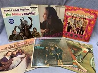 (6) vintage records