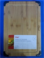 NEW MasterChef Bamboo Cutting Board 12" x 18"