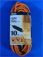 NEW Woods Light Duty 10m Extension Cord
