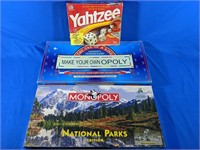 Monopoly "National Parks Edition", "Make Your Own