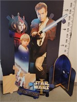 Retail Star wars standee new from 1999 episode 1