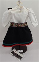 American Girl Doll Kirsten's Winter Skirt & Blouse