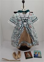 American Girl Doll Elizabeth Holiday Gown in Box