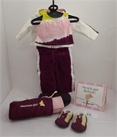 American Girl Doll Warm Up Outfit & Mat Yoga