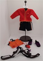 American Girl Doll Retired Rock Climbing Outfit
