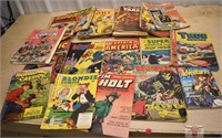 Vintage Comic Books Most in Very Rough Condition