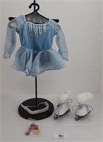 Retired American Girl Doll Ice Dance Skating Set