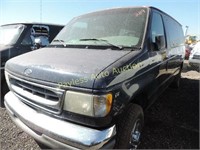 2001 Ford Econoline 1FBNE31L31HA23474 Blue