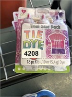 5- Tie-dye kit (fuchsia, pink, and purple)