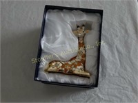 Kingpoint Design Giraffe Trinket box in orig. box